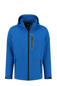 Kjelvik outdoor jas Kevan donkerblauw, Blauw