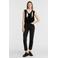 ONLY cropped high waist straight leg jeans ONLEMILY black denim regular