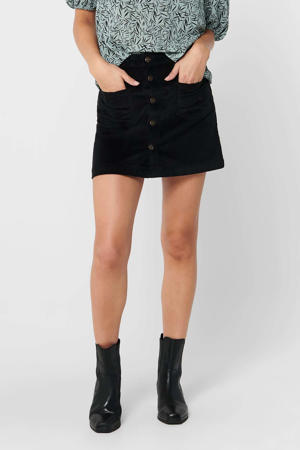 corduroy mini rok ONLAMAZING zwart
