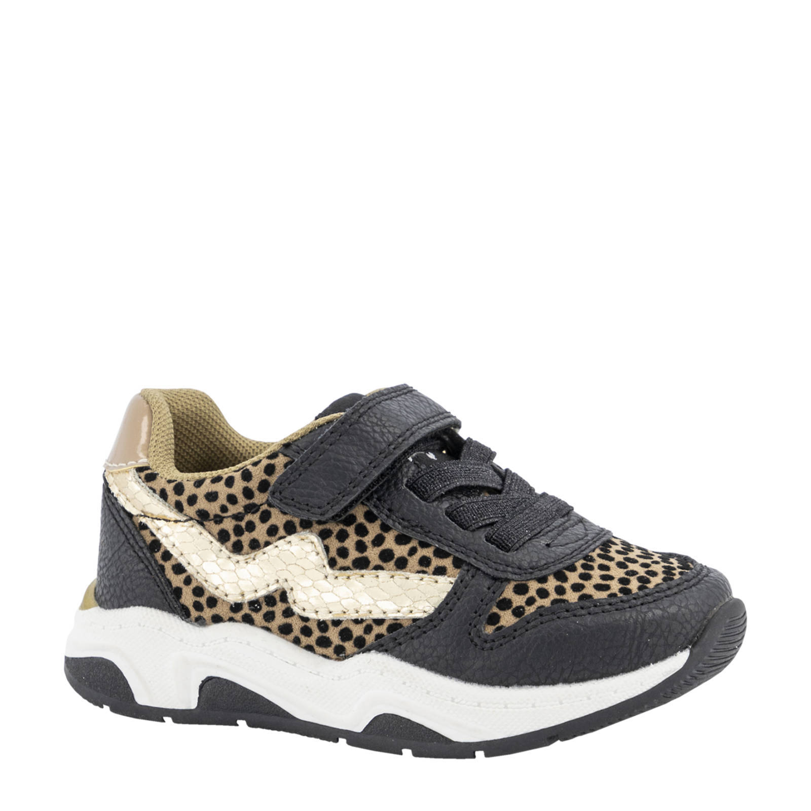 Cupcake Couture sneakers met dierenprint zwart/beige | wehkamp