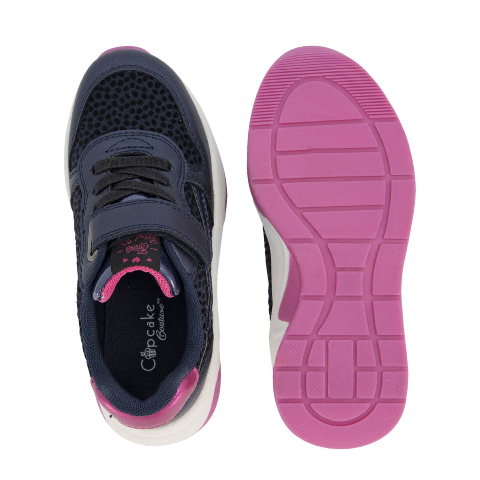 adidas Tensaur Run C Blauw/Roze Textiel - Sneakers Schoenen - Awesome Shoes