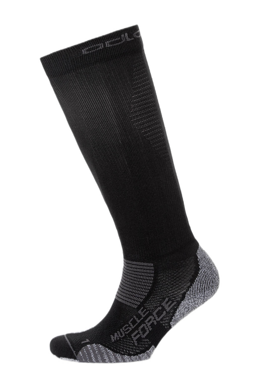 Odlo sportsokken Over The Calf zwart, Zwart