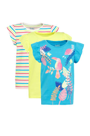 T-shirt - set van 3 multi color