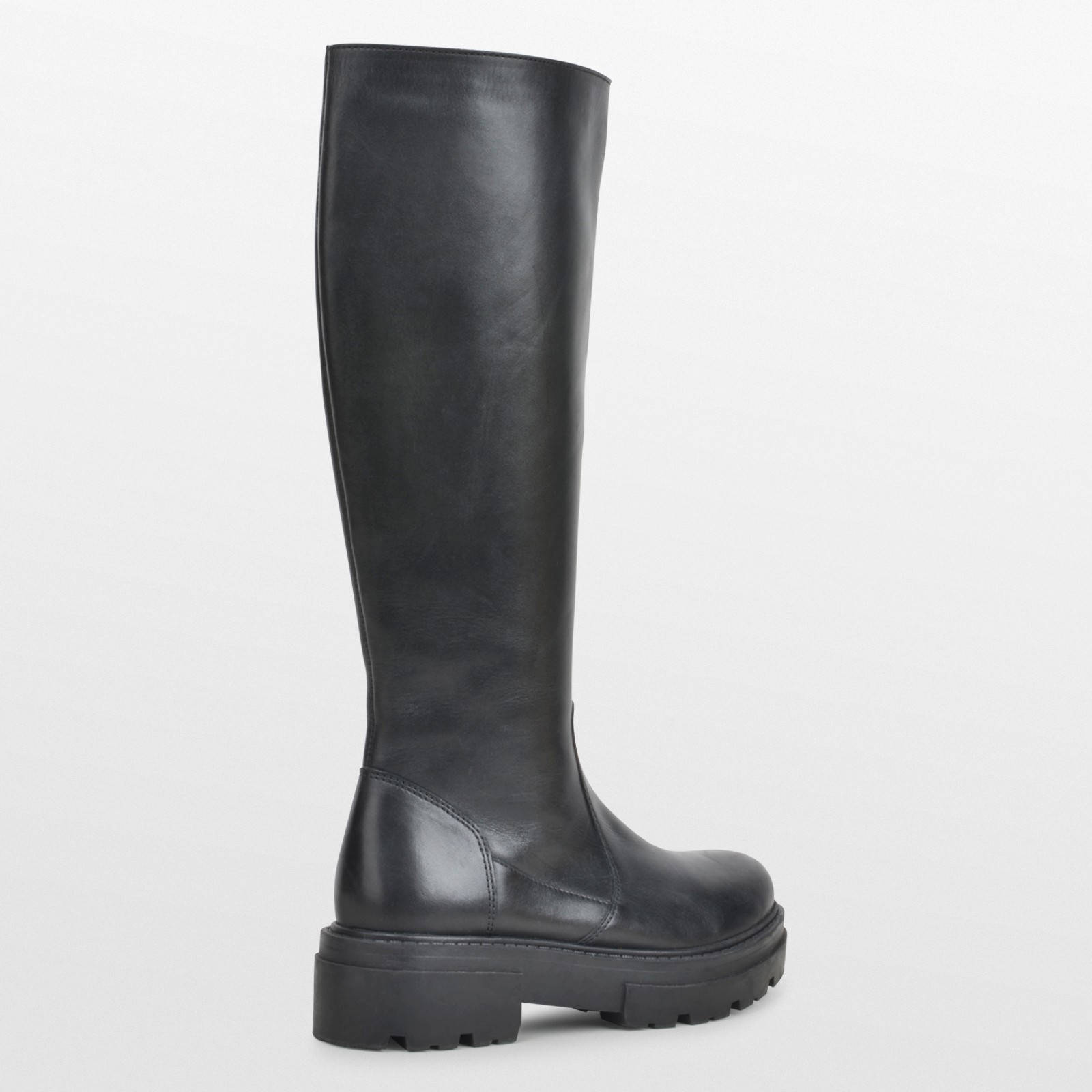 PS Poelman Loki hoge leren laarzen zwart | wehkamp