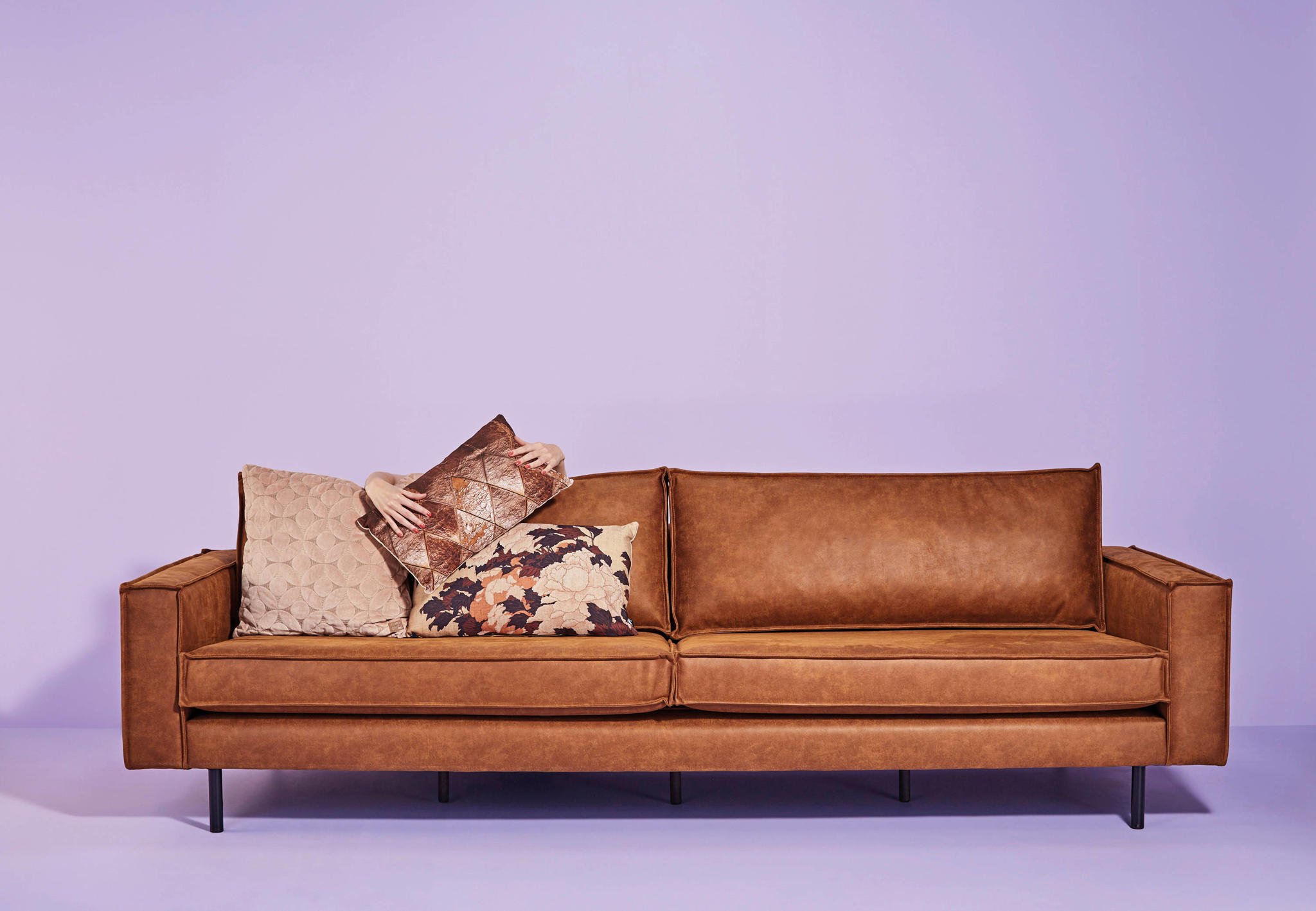 Wehkamp Home eco-leren 4-zitsbank Lexington - Afbeelding 6