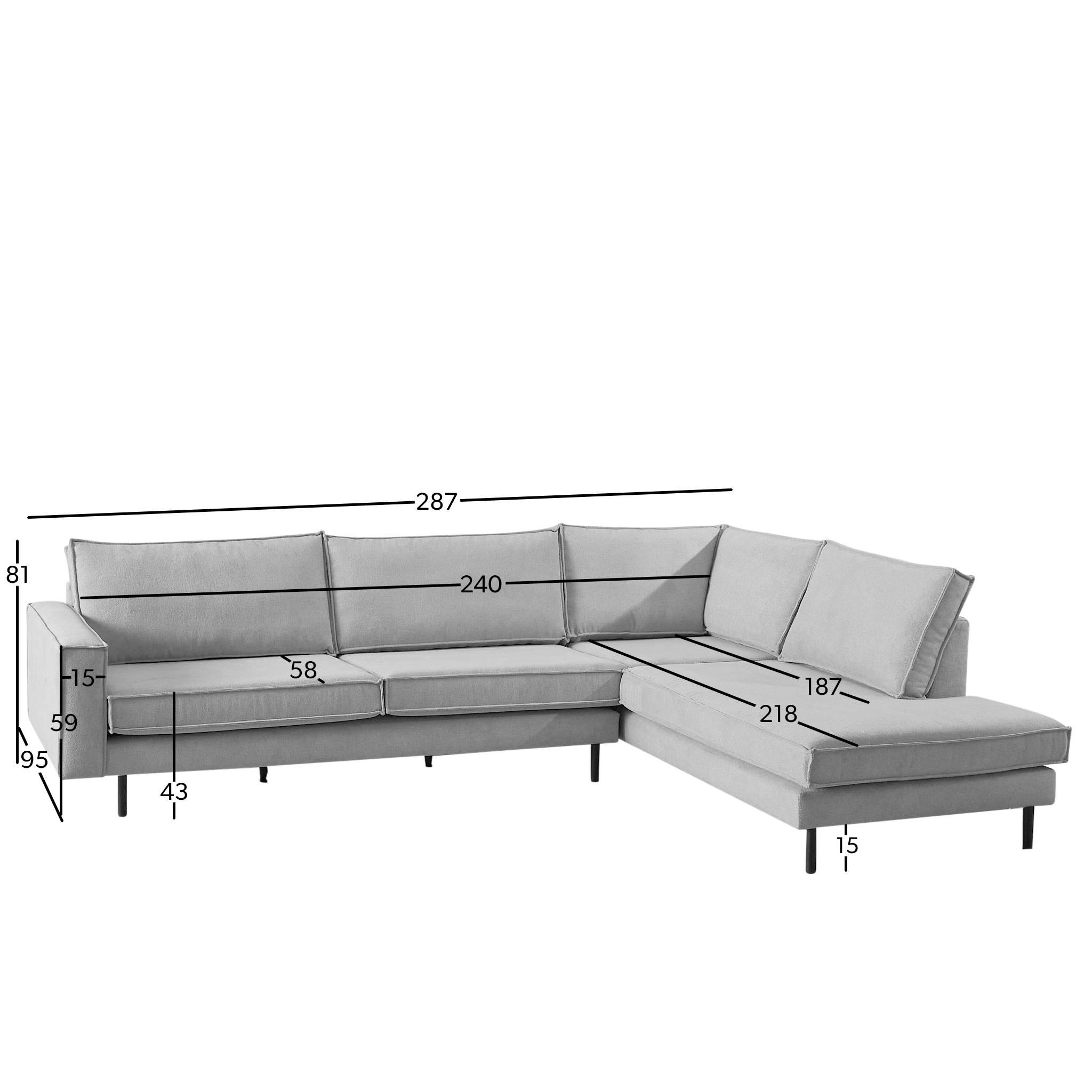 Wehkamp Home hoekbank rechts Lexington - Afbeelding 6