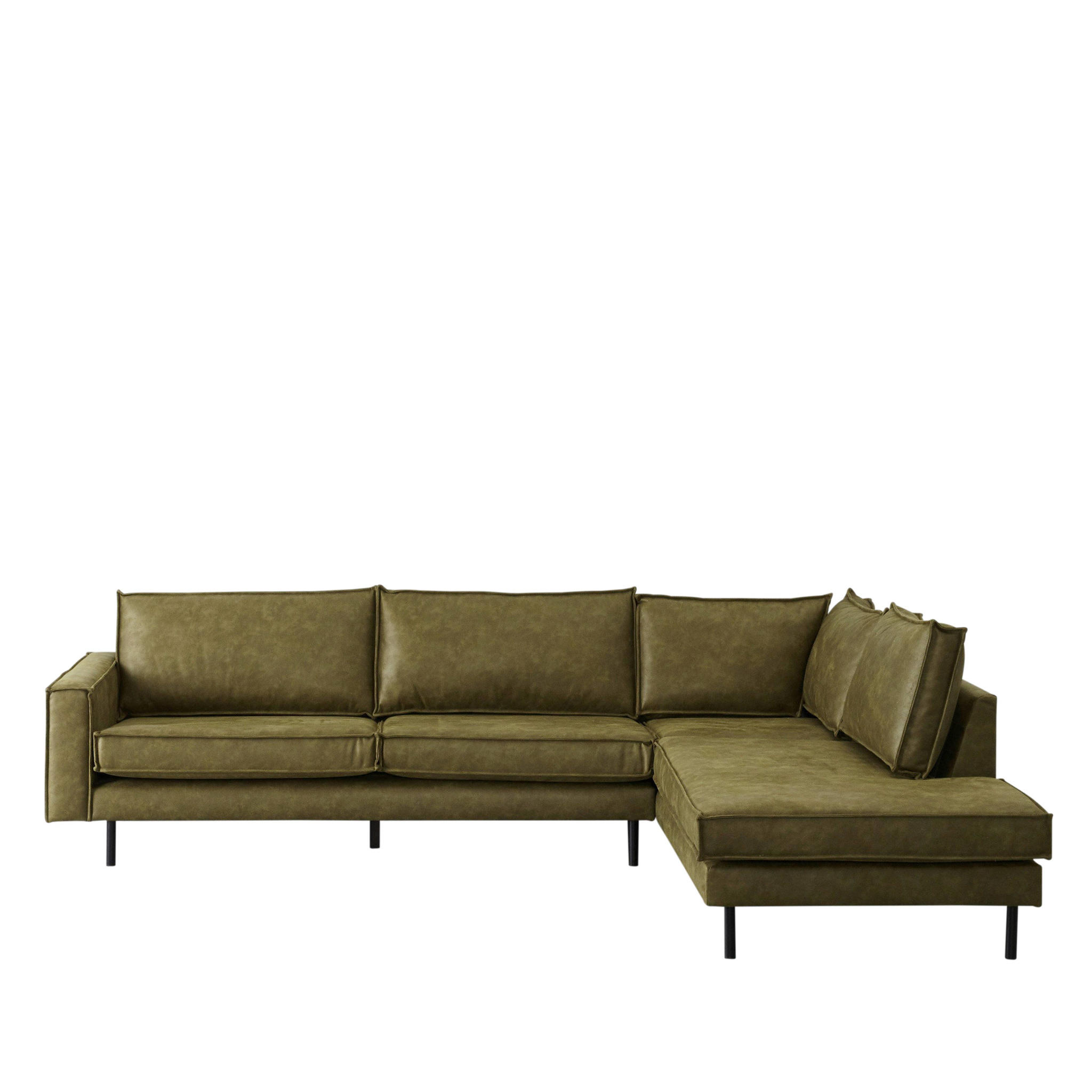 Wehkamp Home eco-leren hoekbank rechts Lexington - Afbeelding 2