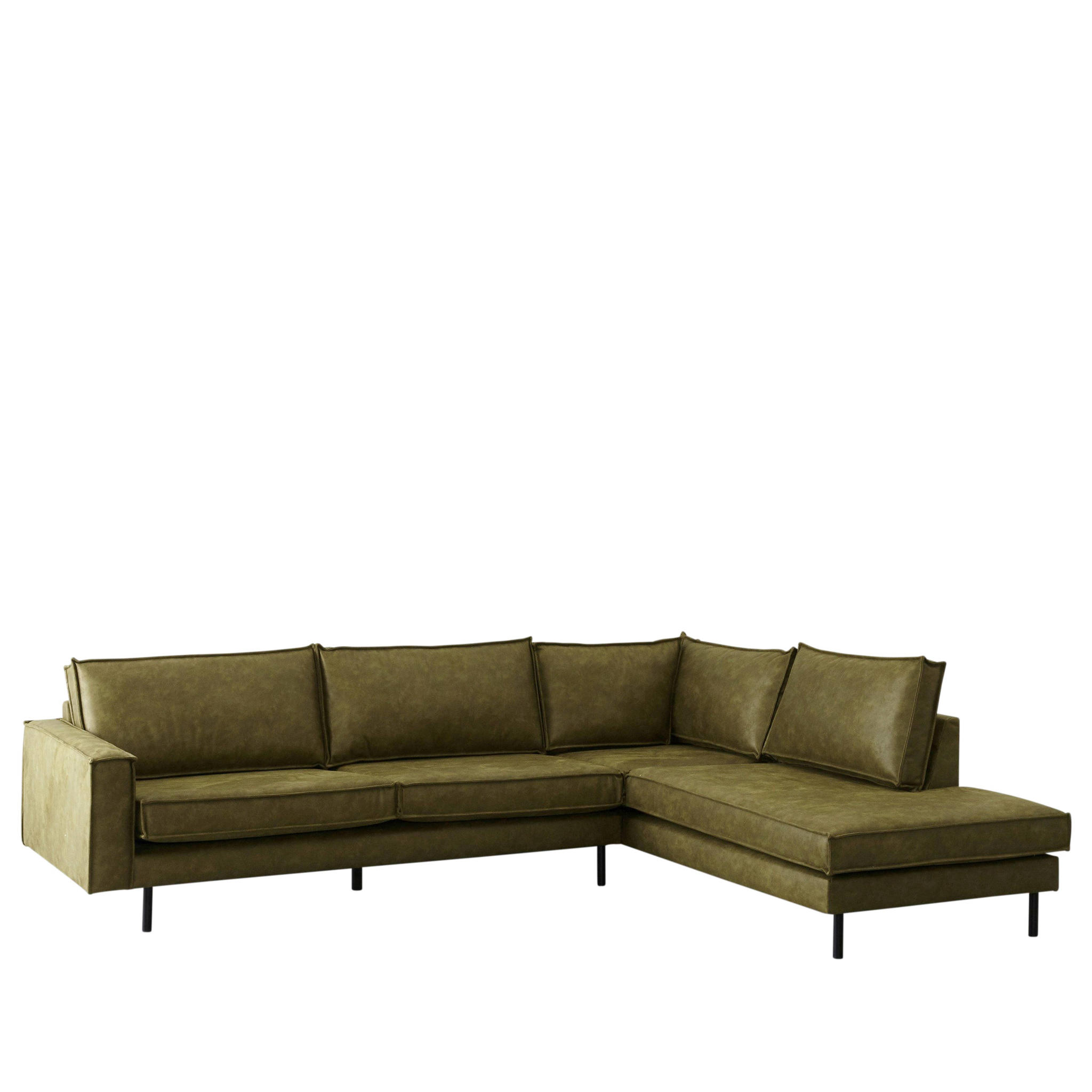 Wehkamp Home eco-leren hoekbank rechts Lexington - Afbeelding 3