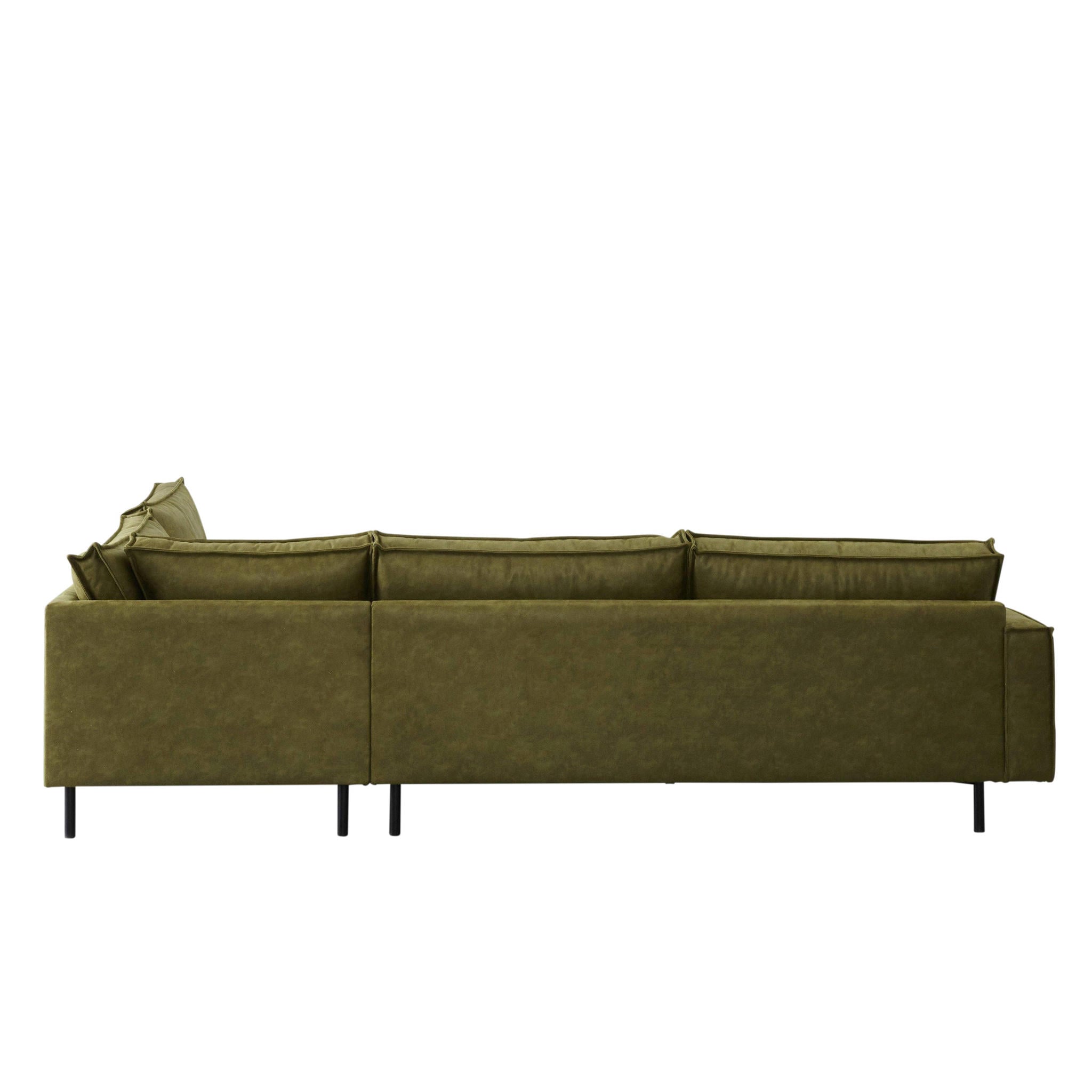 Wehkamp Home eco-leren hoekbank rechts Lexington - Afbeelding 4