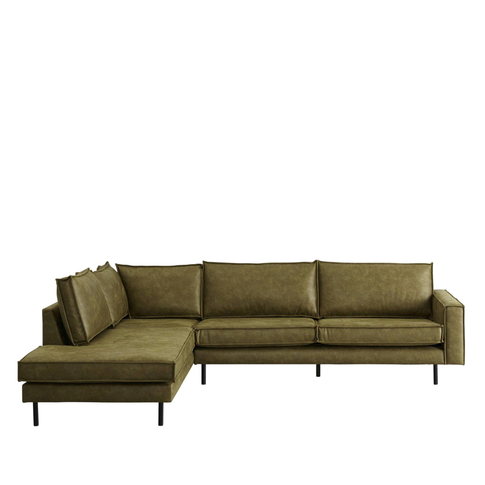 Wehkamp Home eco-leren hoekbank links Lexington - Afbeelding 2