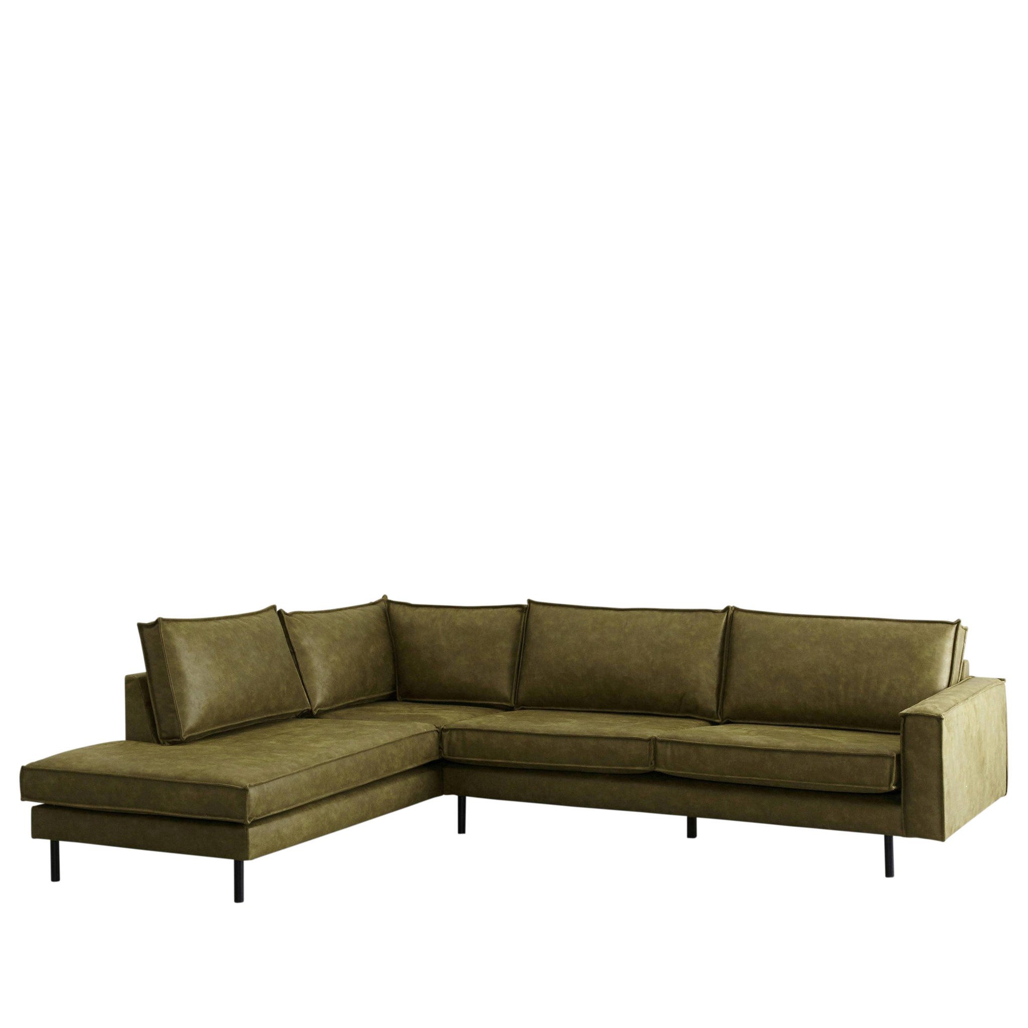 Wehkamp Home eco-leren hoekbank links Lexington - Afbeelding 3