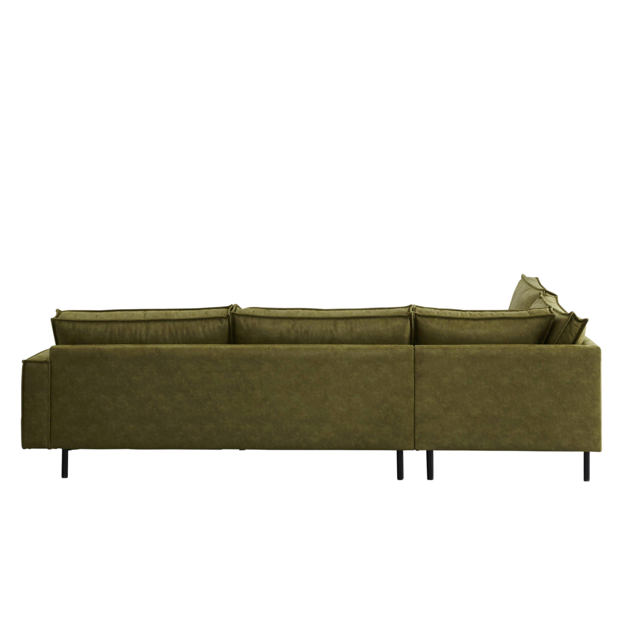 Wehkamp Home eco-leren hoekbank links Lexington - Afbeelding 4