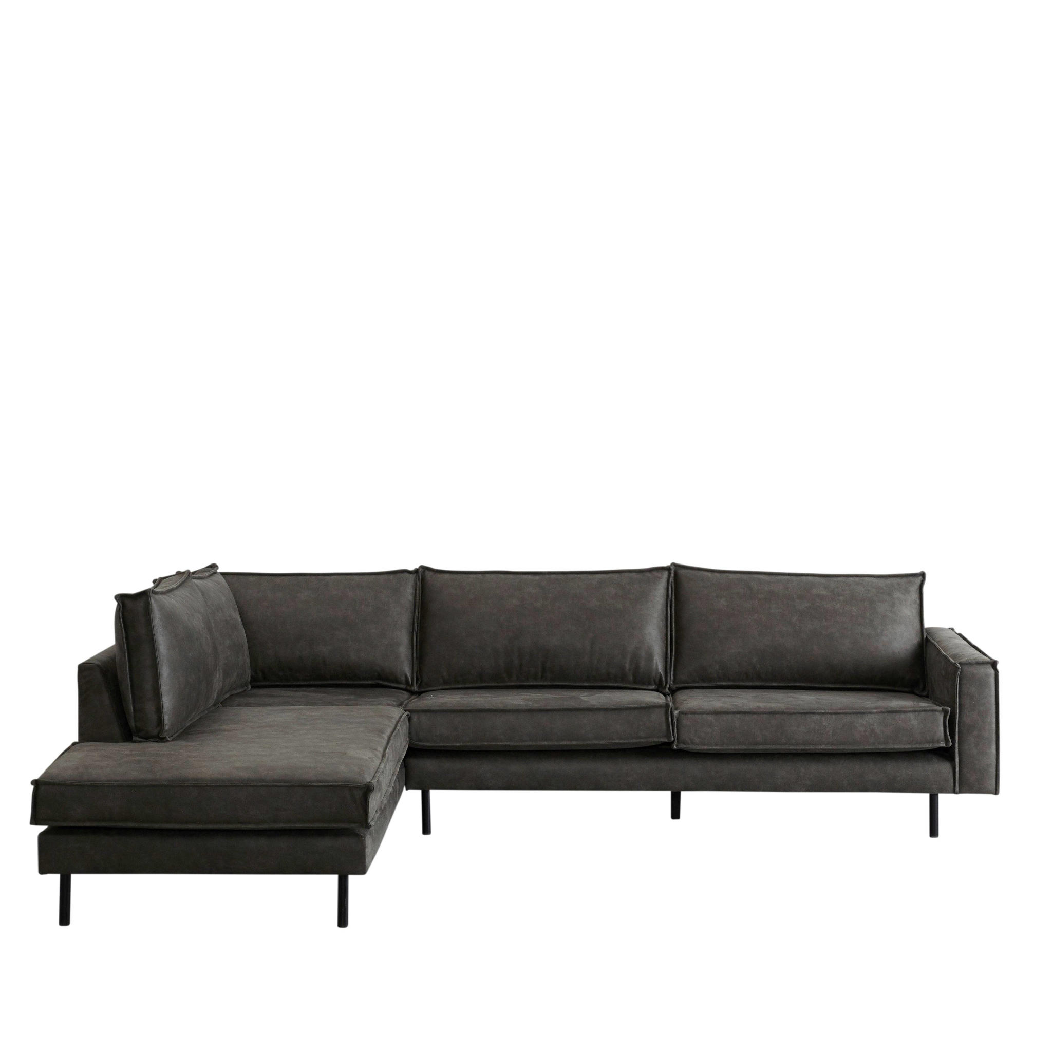 Wehkamp Home eco-leren hoekbank links Lexington - Afbeelding 2