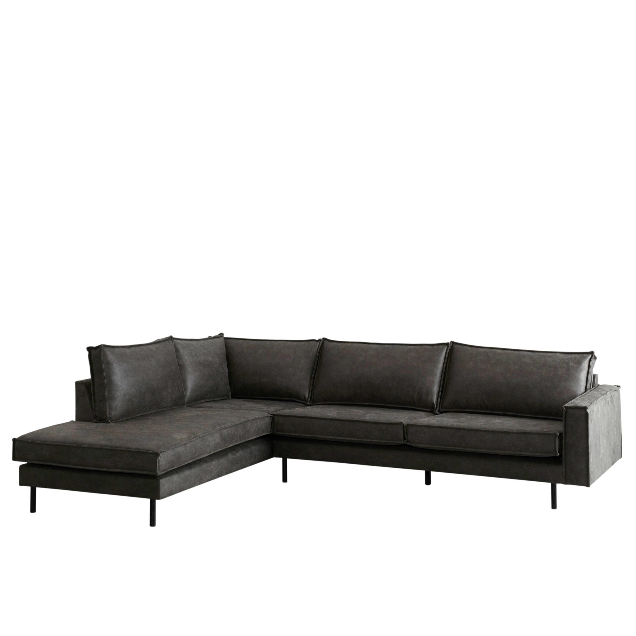 Wehkamp Home eco-leren hoekbank links Lexington - Afbeelding 3