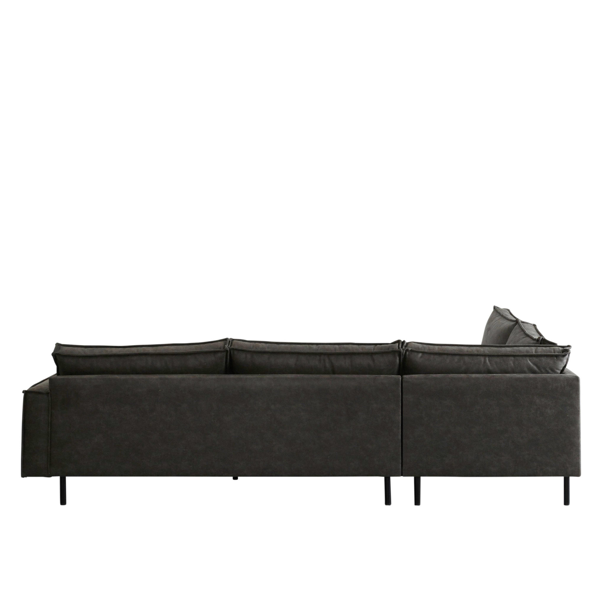 Wehkamp Home eco-leren hoekbank links Lexington - Afbeelding 4