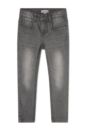 slim fit jeans Nox grijs stonewashed