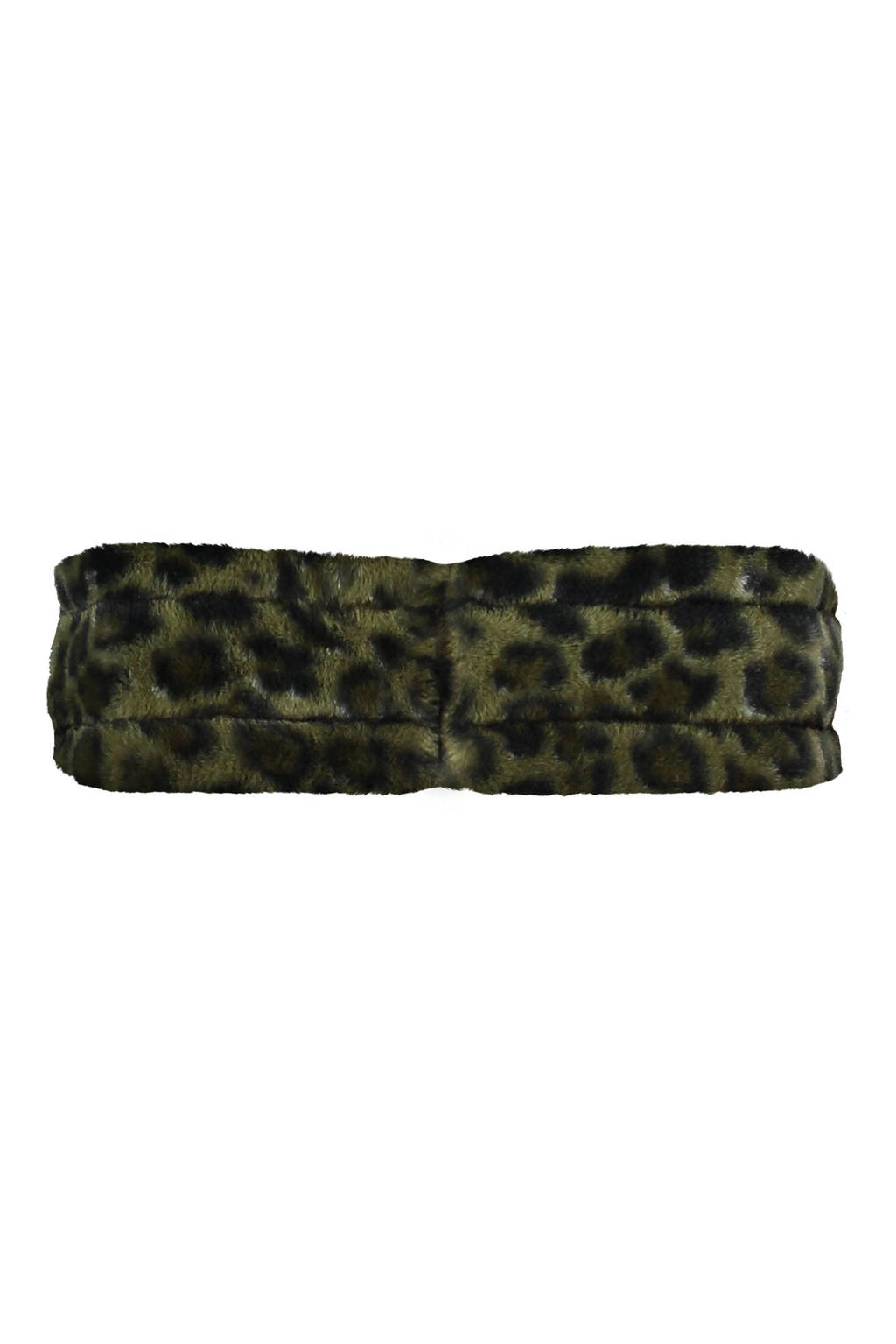 Like Flo hoofdband met panterprint donkergroen/zwart, Donkergroen/zwart