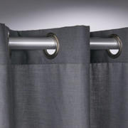 thumbnail: Sealskin douchegordijn Coloris Polyester/Katoen (180x200 cm) (Grijs)