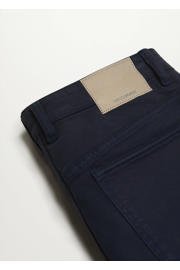 thumbnail: Mango Man slim fit broek marineblauw