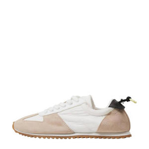   suède sneakers zand/multi