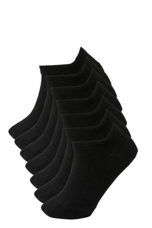 sneakersokken - zwart (set van 7)