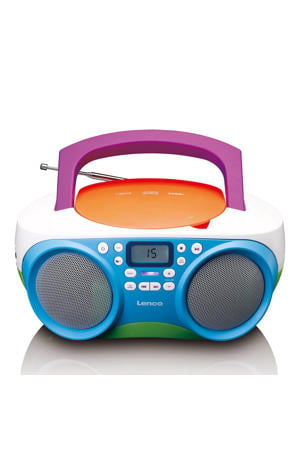  Draagbare FM Radio - CD/USB-speler - Multi colour