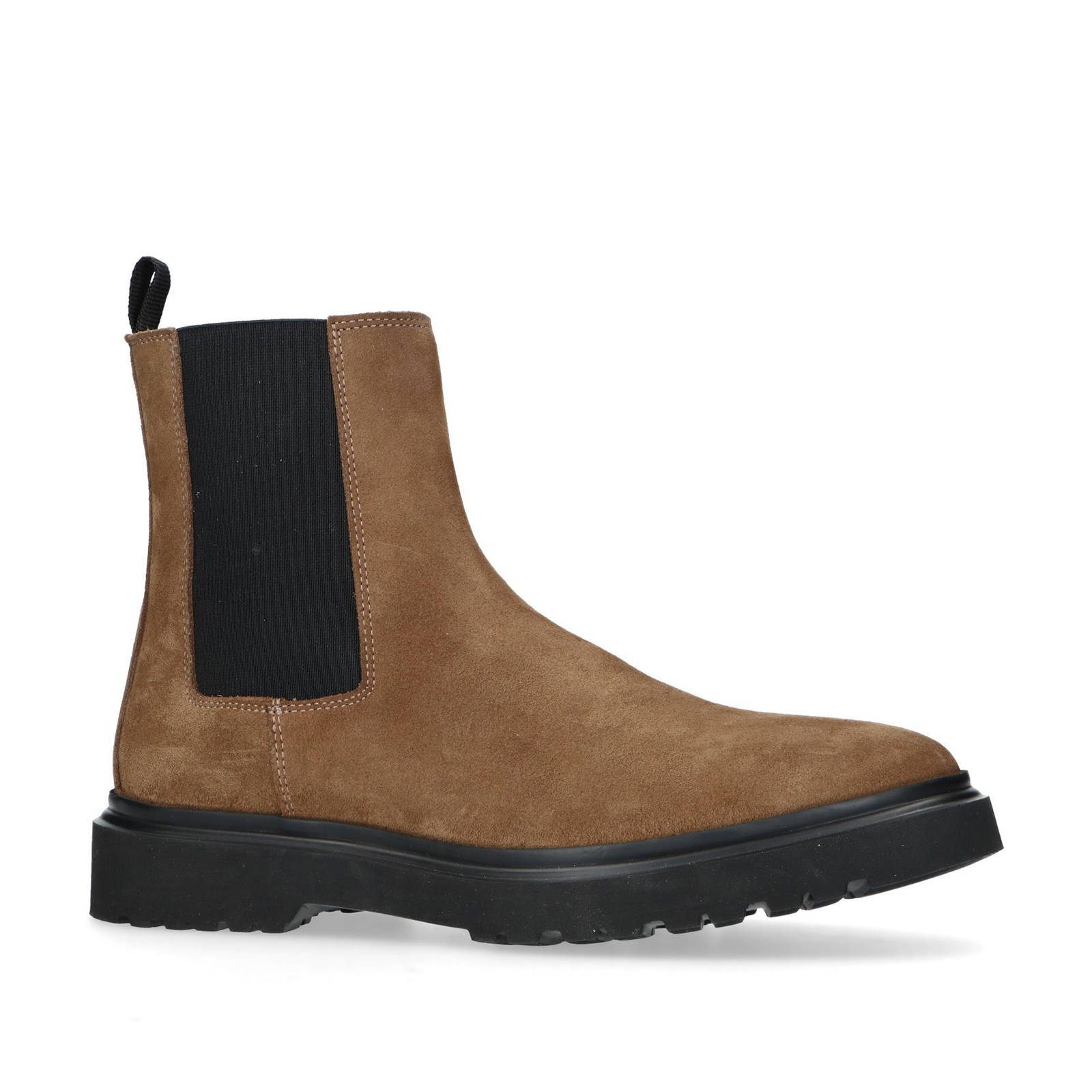 Sacha suède chelsea boots cognac | wehkamp