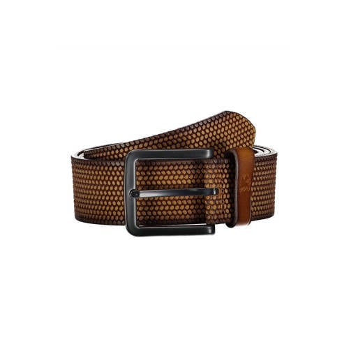 LERROS leren riem cognac afbeelding