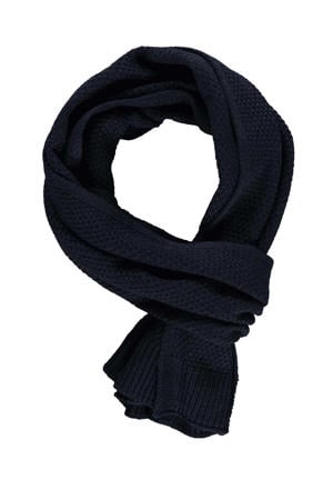sjaal donkerblauw