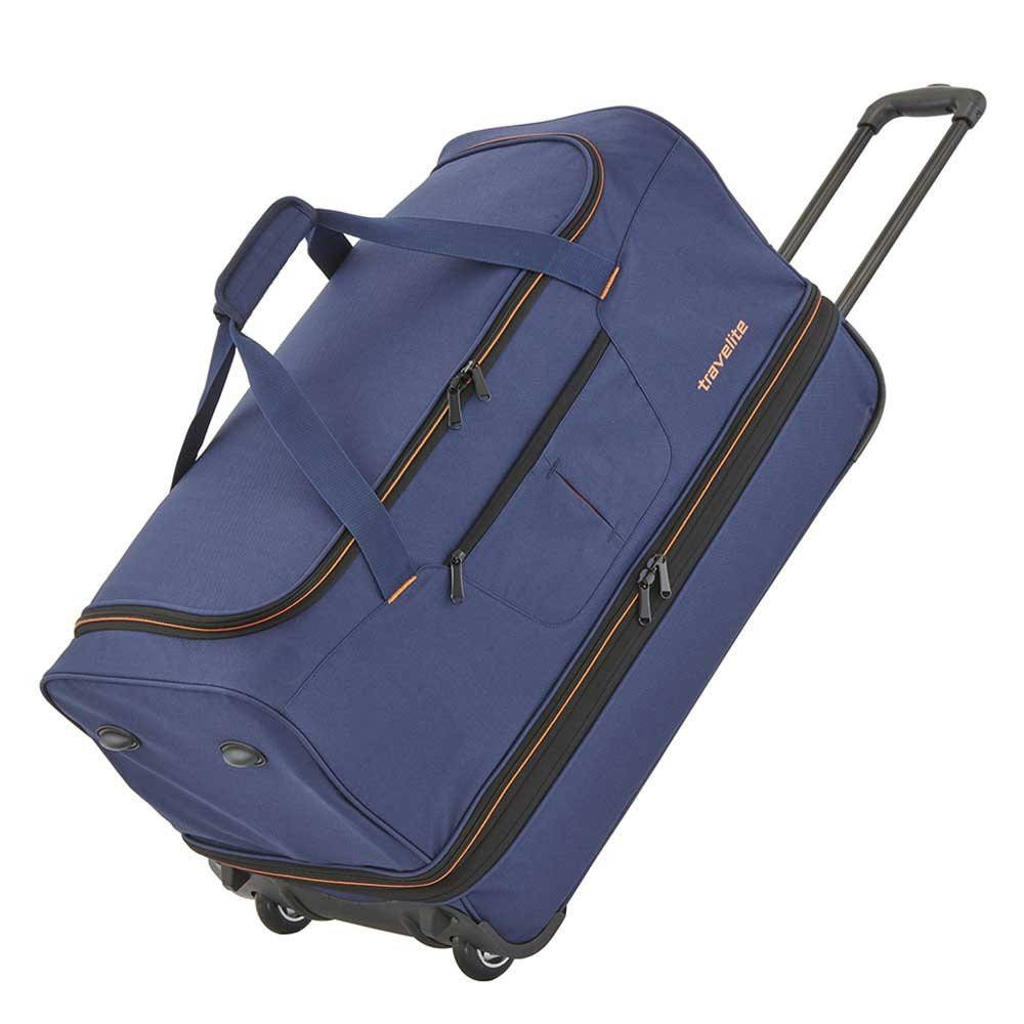 Travelite reistas Basics Wheeled Duffle 70 cm. blauw