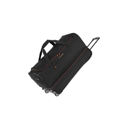 Travelite reistas Basics Wheeled Duffle 70 cm. zwart/blauw afbeelding