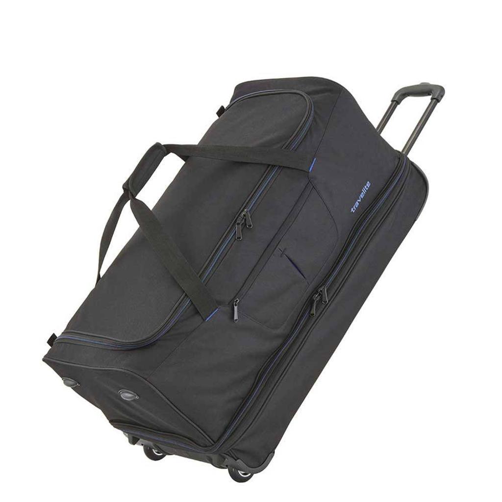 Travelite reistas Basics Wheeled Duffle 55 cm. zwart