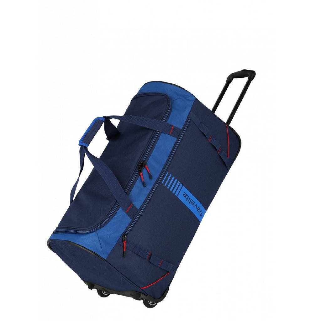 Travelite reistas Basics Wheeled Duffle Active donkerblauw