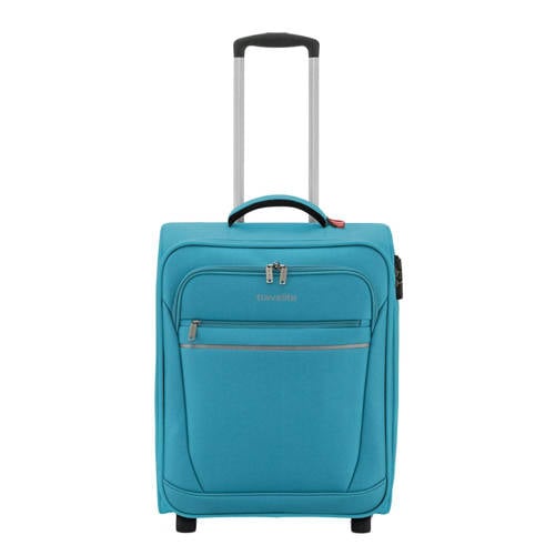 Travelite trolley Cabin Boardtrolley 55 cm. blauw afbeelding