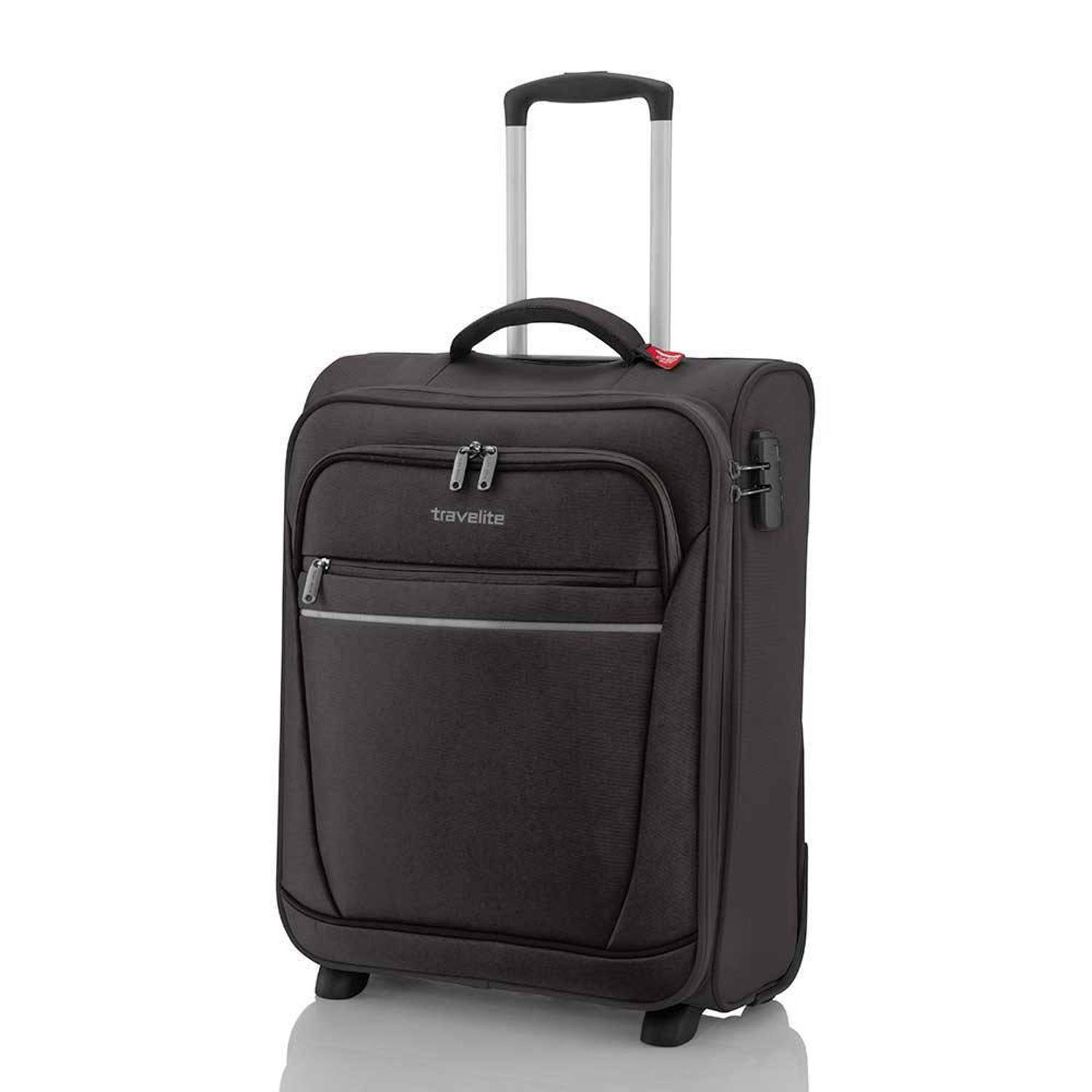 Travelite trolley Cabin Boardtrolley 55 cm. zwart