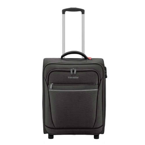 Travelite trolley Cabin Boardtrolley 55 cm. zwart afbeelding