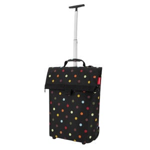 boodschappentrolley zwart/multi
