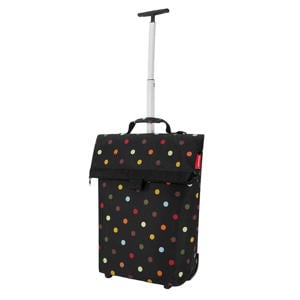 boodschappentrolley zwart/multi