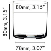thumbnail: Riedel Waterglas O Wine - 330 ml - 2 stuks