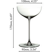 thumbnail: Riedel Cocktailglazen Veritas - 240 ml - 2 stuks