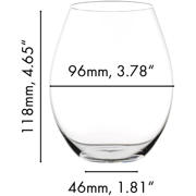 thumbnail: Riedel Rode Wijnglazen O Wine - Shiraz - XL - 570 ml - 2 stuks