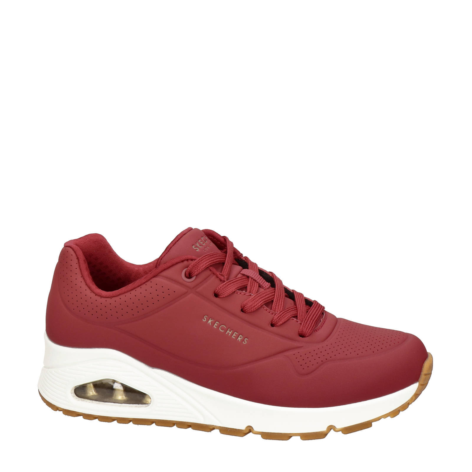 Skechers Street Uno sneakers roze/rood | wehkamp