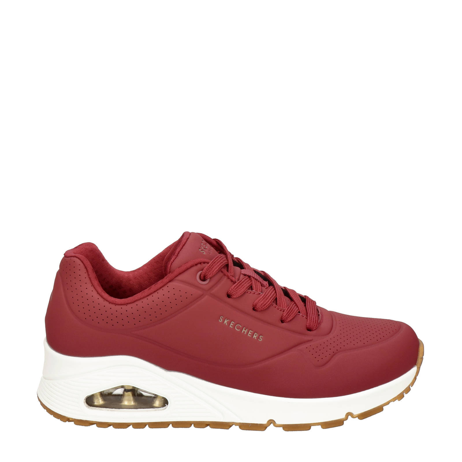 Skechers Street Uno sneakers roze/rood | wehkamp