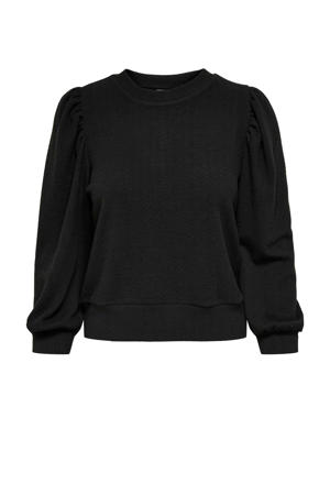 sweater JDYANNY met textuur zwart