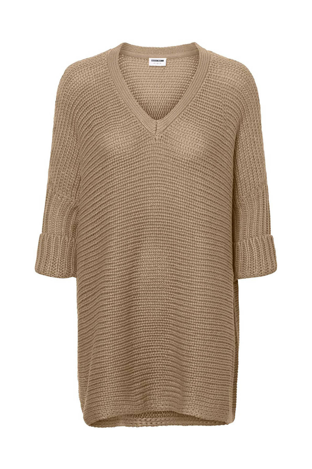 NOISY MAY trui NMVERA taupe, Taupe