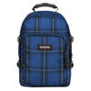 Checked blue