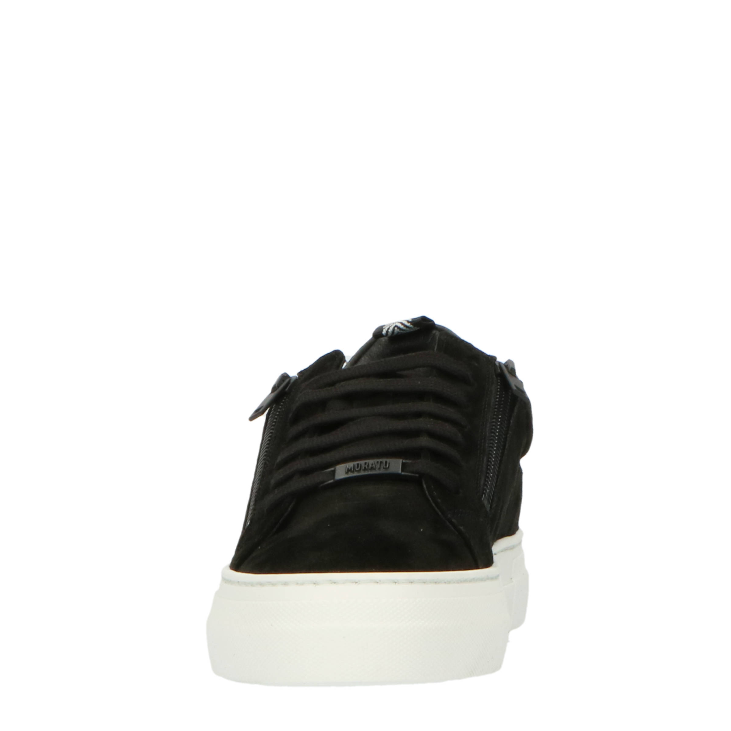 Antony Morato Zipper suède sneakers zwart | wehkamp