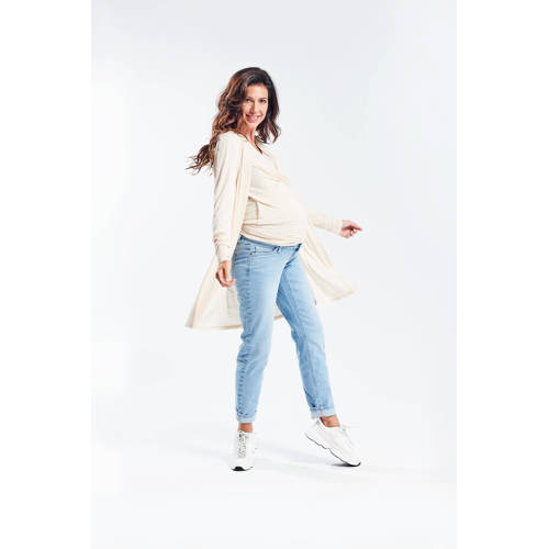 LOVE2WAIT mom zwangerschapsjeans Norah light wash afbeelding