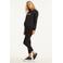 LOVE2WAIT 3/4 high waist skinny zwangerschapslegging zwart