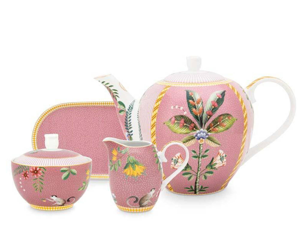 Pip Studio theeset La Majorelle (set van 4), Roze